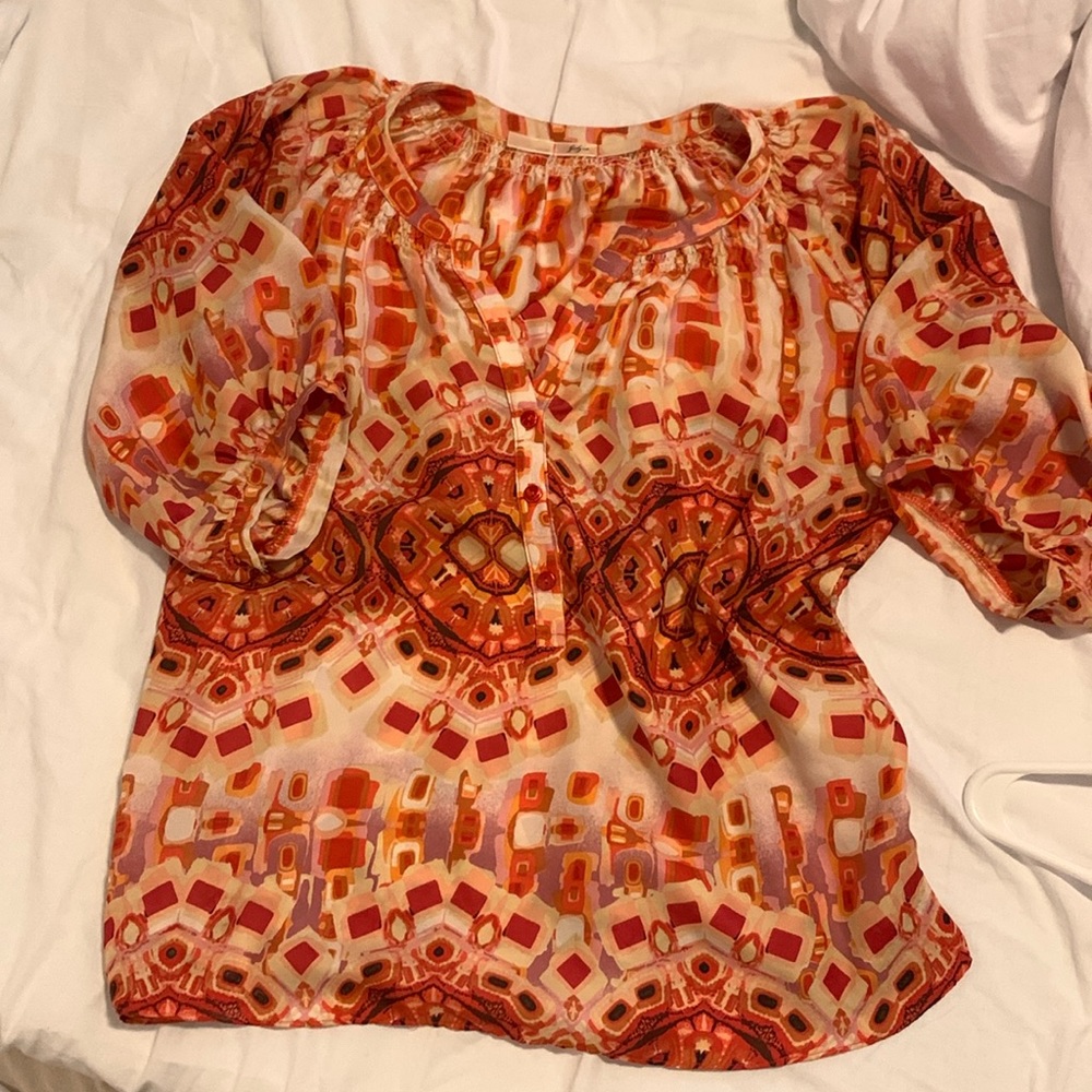 Printed blouse
